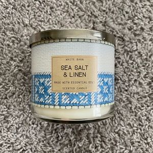 Sea Salt & Linen candle
